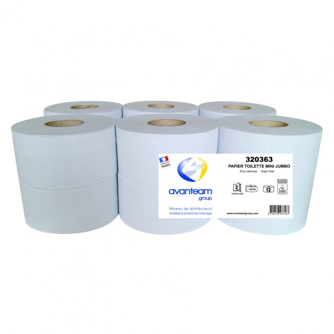 Bobines de papier hygiénique Papier toilette mini JUMBO 160M