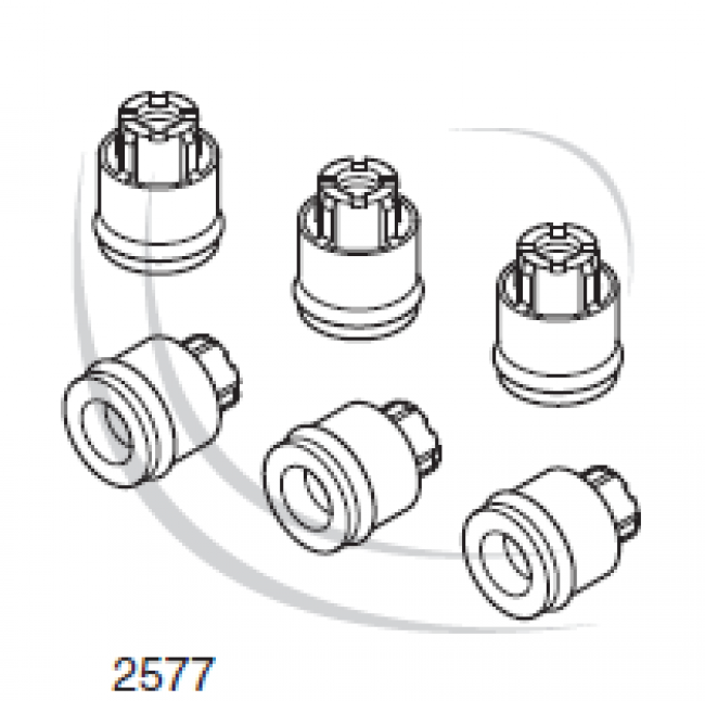 Pièces détachées pour pompes Kit 2577 clapets pompe S.210