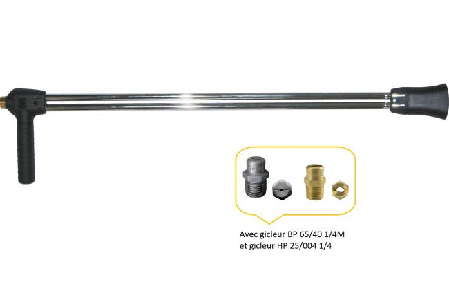 lance simple inox 70 cm m type kw kit sablage nhp ar pro bc 10