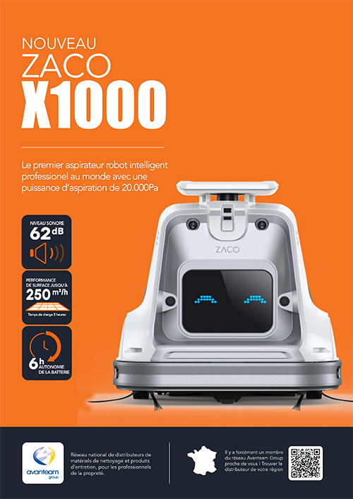 Brochure aspirateur poussière X1000, cliquez pour télécharger le fichier pdf